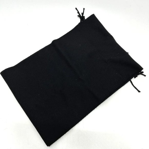 FENDI Leopard motif Scarf wool Black - Picture 4 of 9